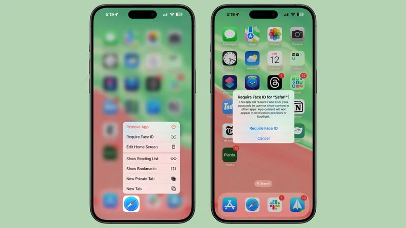 iOS 18 features