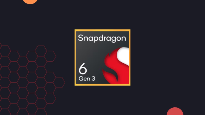 snapdragon 6gen 3 new 4nm